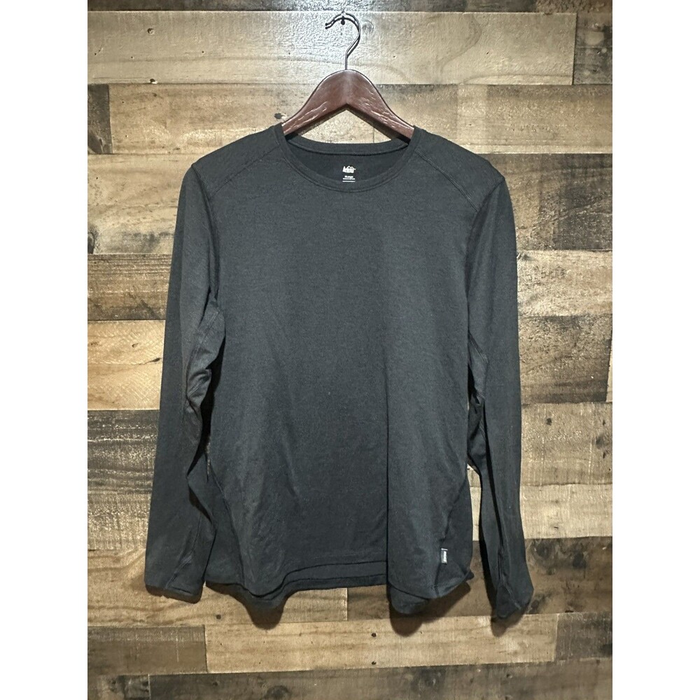 REI XL Gray Long Sleeve Top Womens